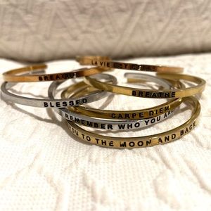 MANTRABAND Assorted Set of 7 Cuffs